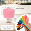 Unique Bargains Silicone Protective Heat Resistant Non Slip Coffee Cup Sleeve 6 Pcs - 2 of 4