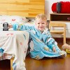 Catalonia Blanket Hoodie Sweatshirt for Kid, Fleece Snuggy Soft Wearable Blanket Pullover 4-12 Years Boy Girl Cozy Warm Gift - 4 of 4
