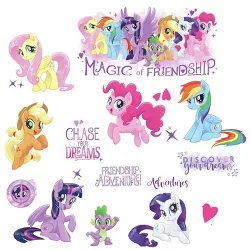 RoomMates My Little Pony The Movie Peel and Stick Wall Decal 4 Sheets
