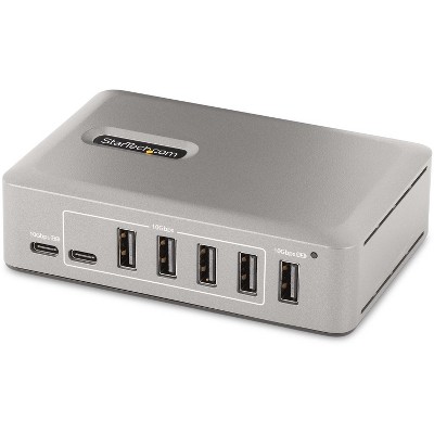 StarTech.com USB Hub 10-Port USB-C, 8x USB-A + 2x USB-C, 10Gbps, 65W Power Supply (10G8A2CS-USB-C-HUB)