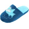 CTM Boy's Slide House Slippers with Shark Detail - 4 of 4