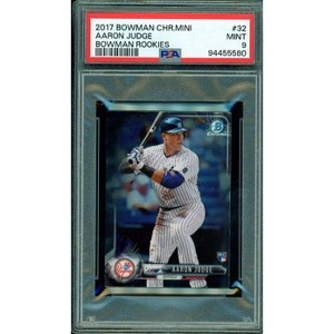 Aaron Judge Rookie Card 2017 Bowman Chrome Mini #32 PSA 9 - 1 of 2