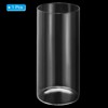 Unique Bargains High Borosilicate Glass Wear Resistant Clear Cylinder Vase - 3 of 4
