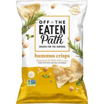 Off The Eaten Path Rosemary and Olive Oil Hummus Crisps - 5.25oz