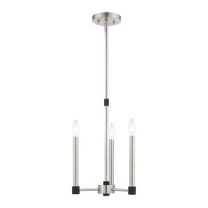 Livex Lighting Karlstad 3 - Light Chandelier in  Brushed Nickel - 1 of 1