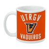 The University of Texas Rio Grande Valley Vaqueros Logo Ceramic Coffee Mug Novelty Gift Mugs for Coffee Tea and Hot Drinks 11oz White - 3 of 4