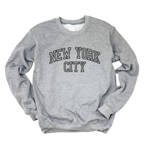 Simply Sage Market Embroidered New York Varsity Sweatshirt - 1 of 4