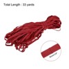 Unique Bargains Flat Elastic Band for Sewing Braided Stretch Strap Cord Rope for Wigs Craft DIY - 2 of 3