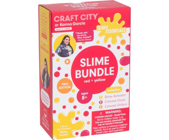Karina Garcia Make Your Own Slime Essentials -  Red/Yellow by Craft City