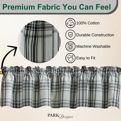 Park Designs Onyx And Ivory Valance - Thumbnail 3