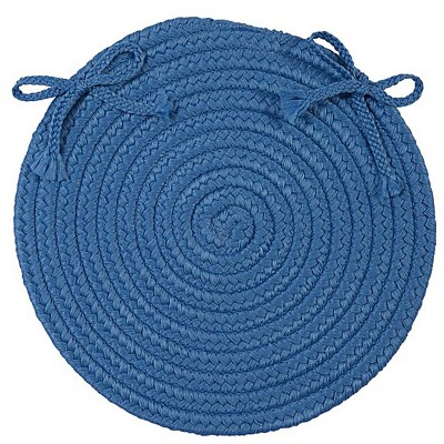 Colonial Mills Boca Raton - Blue Ice Chair Pad, 1 Pc