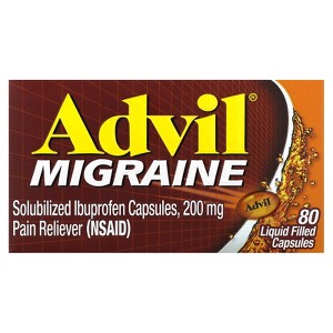 Advil Migraine, 200 mg , 80 Liquid Filled Capsules - 1 of 3