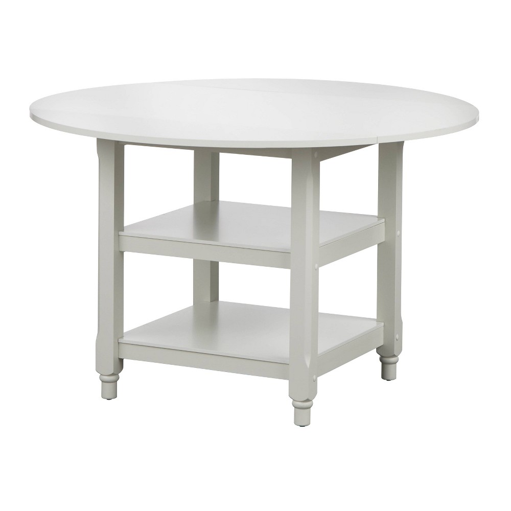 Photos - Dining Table Cottage Double Drop Leaf  White - Buylateral
