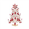 Jeweled Metal Christmas Tree (Set of 2) - 2 of 3