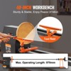 VEVOR Tabletop Wood Lathe, Dimensions 14x40 inches, Motor Power 0.5 HP 370W, Features Variable Speeds 885/1245/1715/2425 RPM, Black - 4 of 4