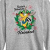 Boys' - Disney - Santas Favorite Reindeer Pluto Christmas Long Sleeve Graphic T-Shirt - image 2 of 4