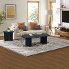 NicBex 51" Oval Minimalist Coffee Table,Sturdy MDF Living Room Center Coffee Table,Modern Center Table for Living Room - 3 of 4