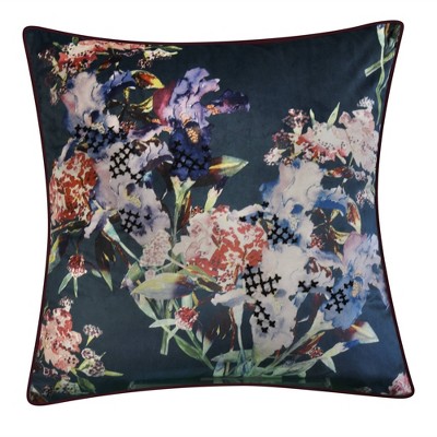 Iris Throw Pillow Teal - Edie @ Home