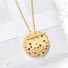 Ross-Simons 1.50 ct. t.w. Multi-Gemstone Scattered Toggle Necklace in 18kt Gold Over Sterling - 3 of 4