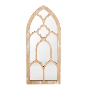 The Lakeside Collection Vintage Romance Collection - Arched Window Pane Wall Mirror