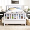 NicBex Twin Bed with Trundle,Wood Platform Bed Frame with Headboard and Footboard for Small Living Space - 2 of 4