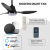BestParts 42" Voice-Controlled Ceiling Fan with Google Home - 6-Speed, Quiet, Energy Saving - 2 of 4