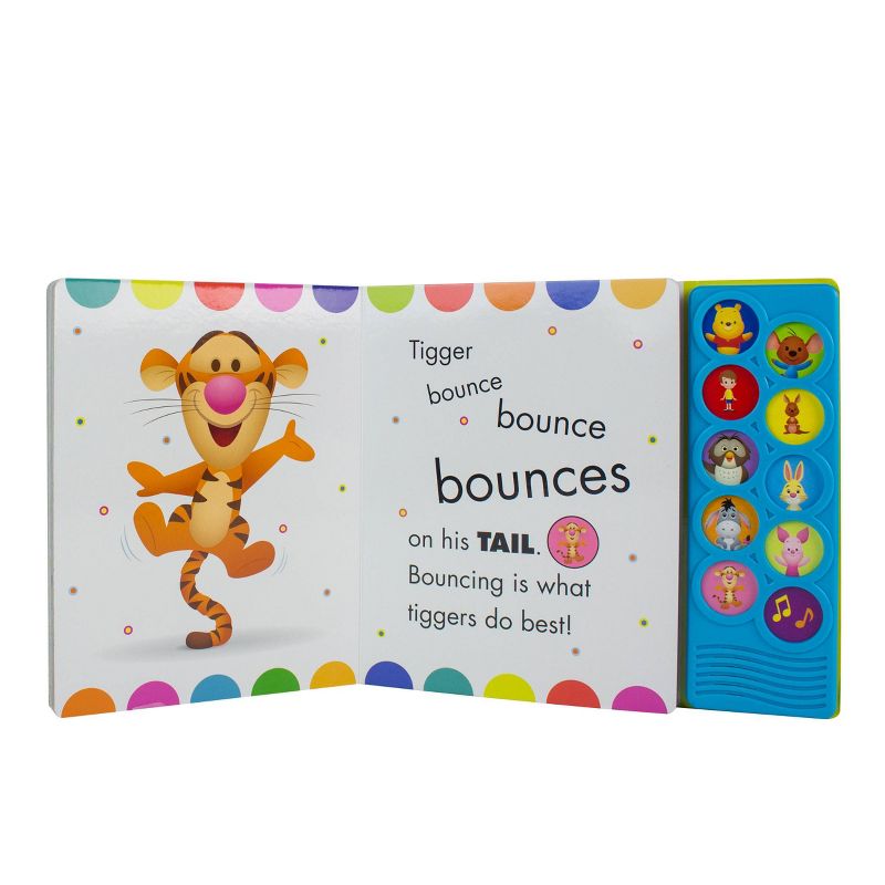 Disney Baby Winnie the Pooh - Head to Toe! Listen and Learn 10-Button Sound Board Book, 3 of 5