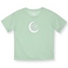 Sleep On It Girls 2-Piece Short-Sleeve Jersey Pajama Shorts Set with Matching Hair Scrunchie - 2 of 4