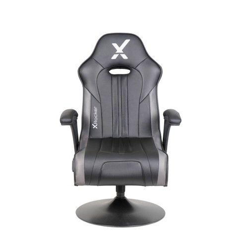 X Rocker CXR3 LED Audio Pedestal Gaming Chair, Black