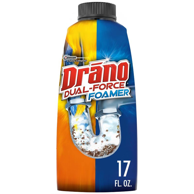 Drano Dual-Force Clog Remover - 17oz, 1 of 14