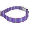 Country Brook Petz Premium Grape Plaid Dog Collar Limited Edition - image 3 of 4