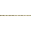Black Bow Jewelry 10k Yellow Gold 1.5mm Box Chain Anklet, 9 Inch - 3 of 4