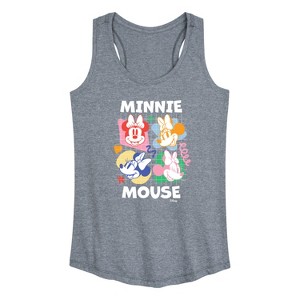 Women's - Disney - Minnie Mouse Graphic Racerback Tank - 1 of 4