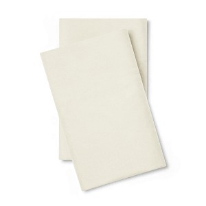 Classic Cool & Crisp 100% Cotton Percale Pillow Case Set - 1 of 3