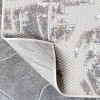Tropical Leaves Coastal Indoor Outdoor Runner or Area Rug by Blue Nile Mills - 4 of 4