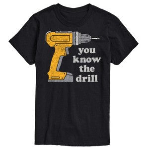 Men's - Instant Message - You Know The Drill Short Sleeve Graphic T-Shirt - 1 of 4