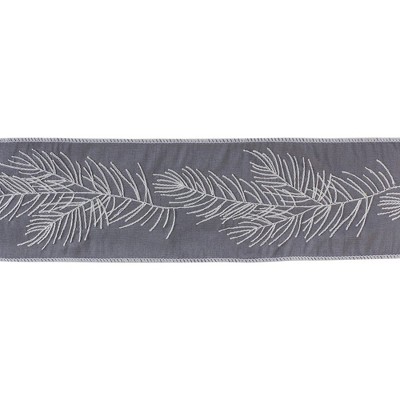 Melrose Wired Polyester Pine Ribbon 4" x 5 yds.