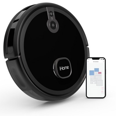 Ihome Ihrvs1-3blk-rb Autovac Nova S1 Lidar Navigation Robot Vacuum ...