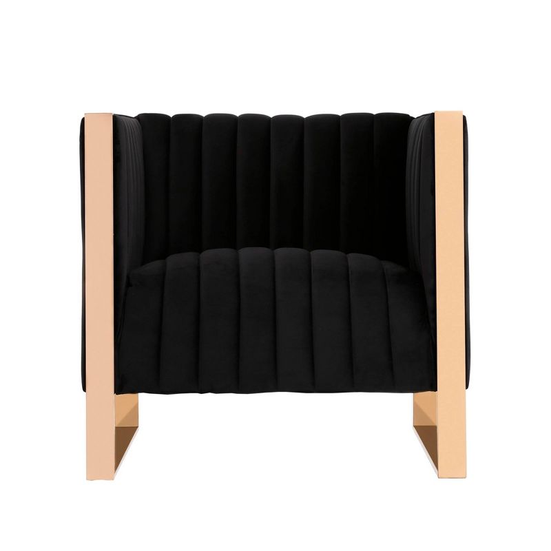 Set of 2 Trillium Velvet Accent Chairs - Manhattan Comfort, 5 of 9