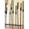 Forged Metal Multi-Taper Candle Stand – 20" Wide Candelabra by Kalalou - 3 of 3