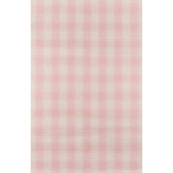 Marlborough Charles Hand Woven Wool Area Rug Pink - Erin Gates by Momeni