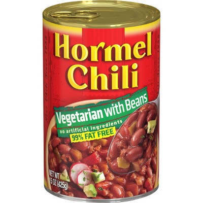 Hormel 99% Fat Free Vegetarian with Beans Chili - 15oz
