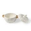 Ceramic Cocotte White - Bullseye's Playground™ - 2 of 4