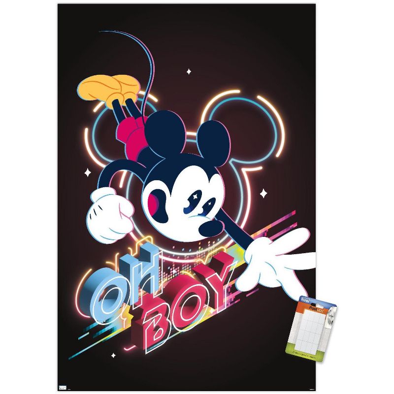 Trends International Disney Mickey Mouse - Oh Boy Unframed Wall Poster Prints, 1 of 7