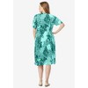 Woman Within Women's Plus Size Gauze Tiered Dress - 3 of 4