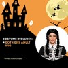 Underwraps Goth Girl Adult Women's Costume Wig - 4 of 4