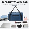 Hachikiko 30L Foldable Travel Duffel Bag for Women & Men,Lightweight Luggage,Gym & Overnight Weekend Bag - 3 of 4