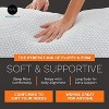AllSett Health XX Long Memory Foam Body Pillow | Cooling Bed Pillow for Adult, Extra Support for Side Sleepers & Pregnancy - 20" x 54" + Washable Case - 4 of 4
