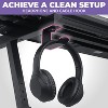 Liquid Stands Keyboard Stand w/ Wheels - Black Z Style Adjustable & Portable Piano Stand for 54-88 Key Electric Pianos - Rolling Keyboard Stand - 4 of 4