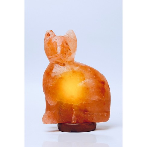 39 Top Images Cat Salt Lamp Earthbound - Earthbound Trading Company Mini Usb Powered Salt Lamp White With Changing Color